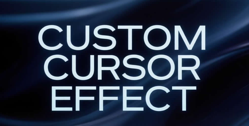 Плагин Custom Cursor Effect