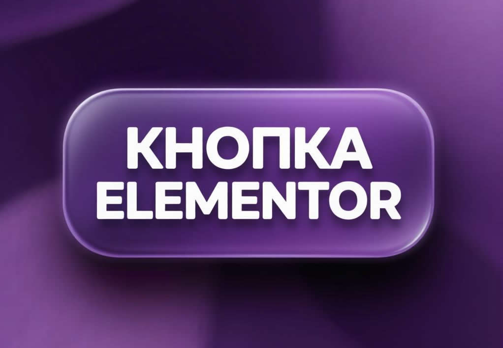Виджет «Кнопка» в Elementor